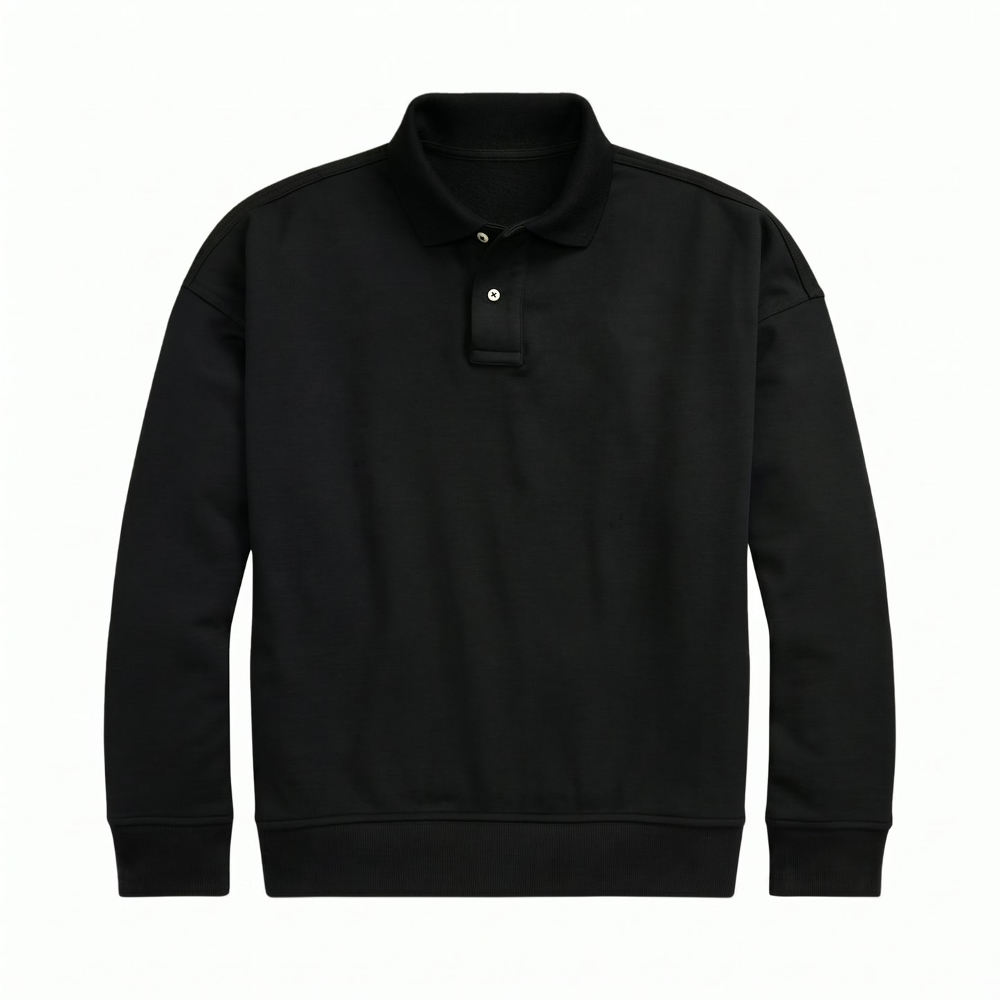 Sweatshirt mit Kragen