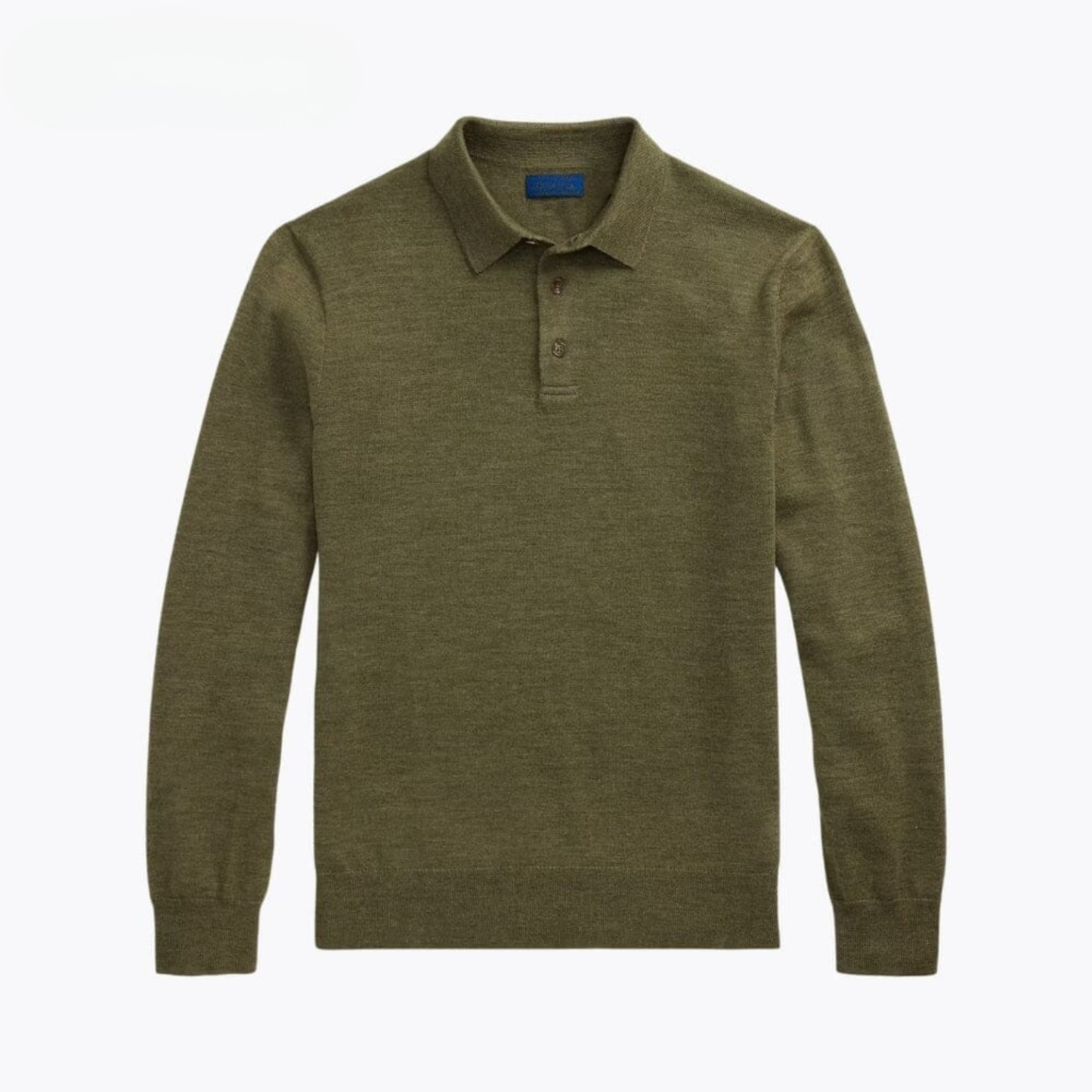 Wollpullover mit Kragen