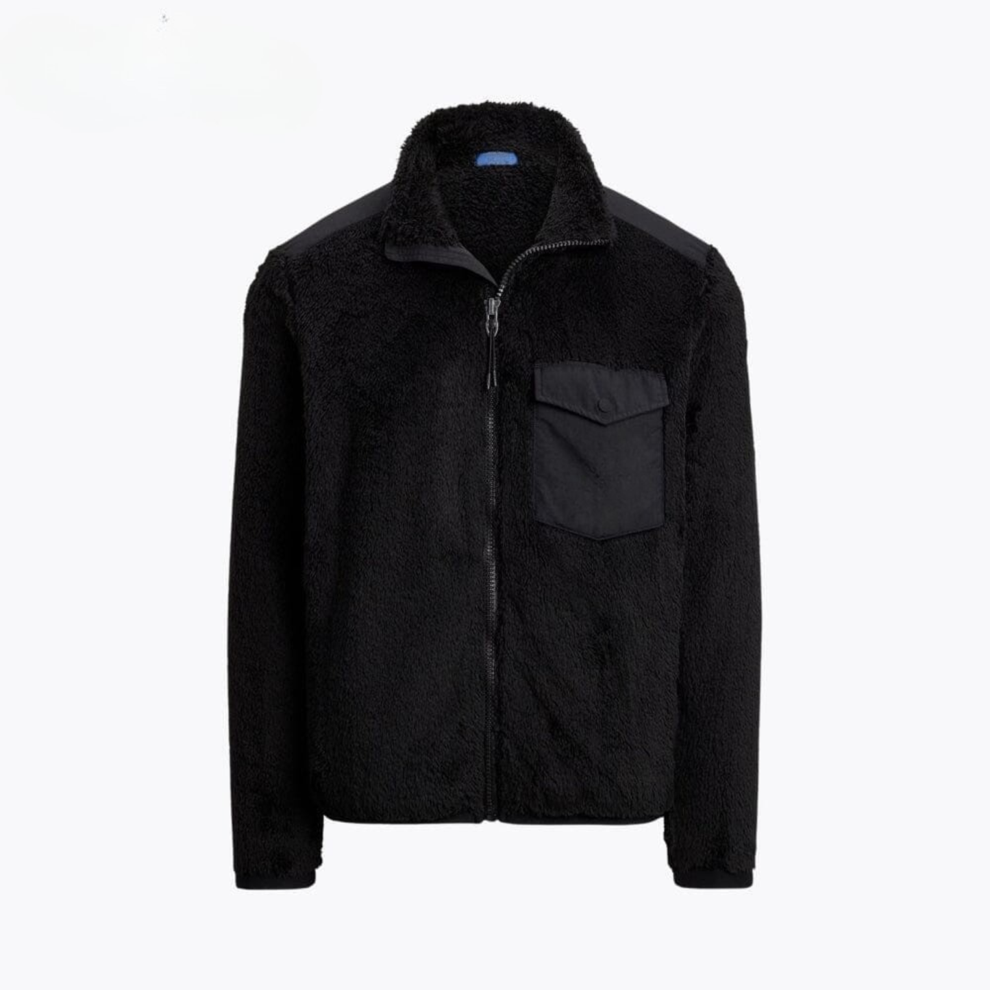 Fleecejacke mit Lockenflor