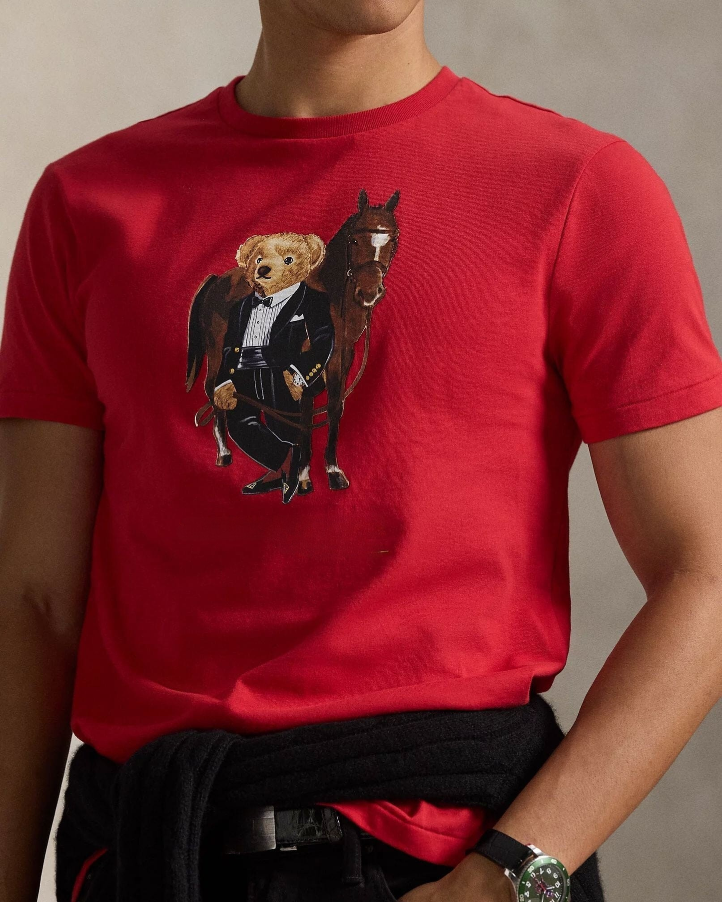 Bear T-Shirt aus Baumwolle