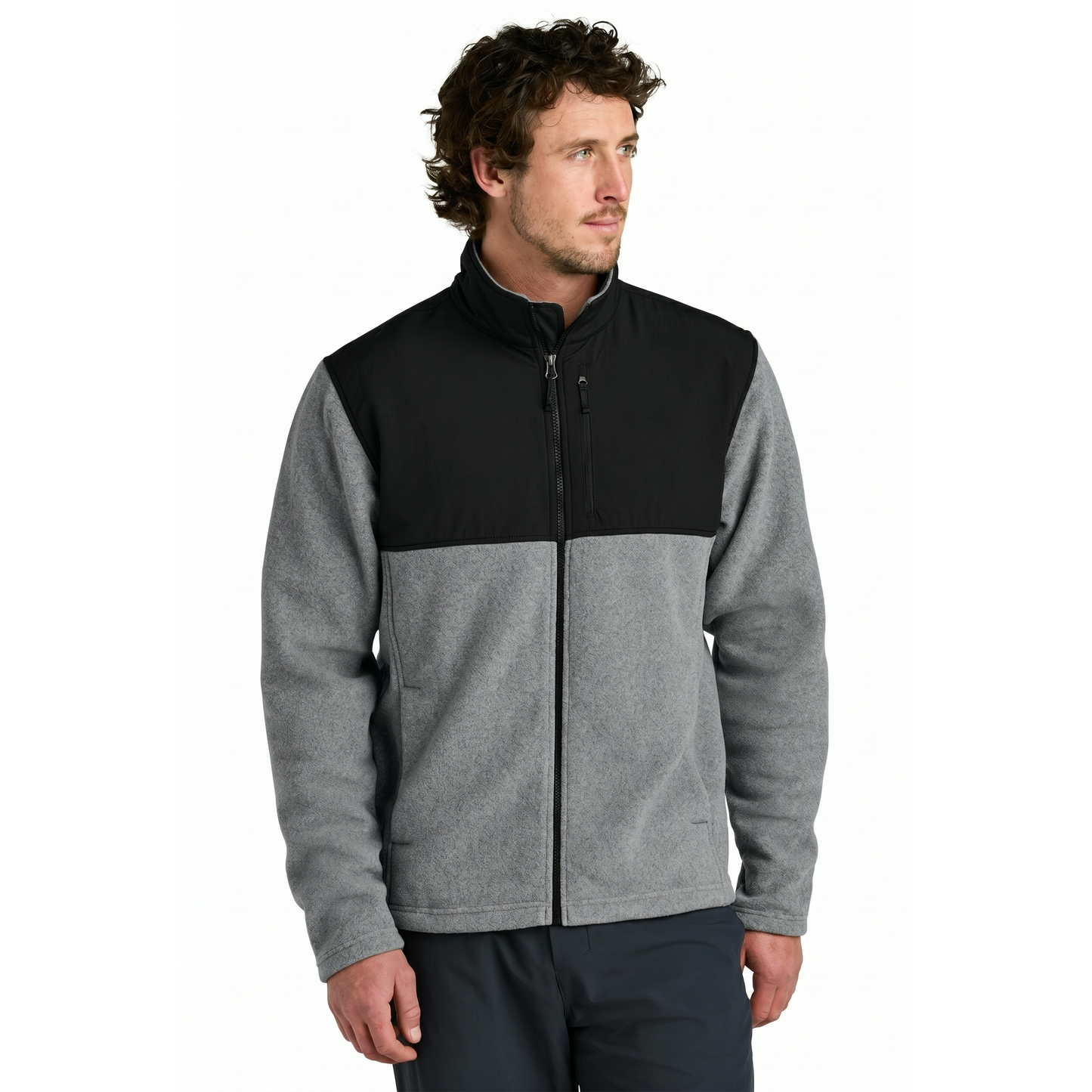 Highest Peak Fleecejacke mit durchgehendem Reißverschluss