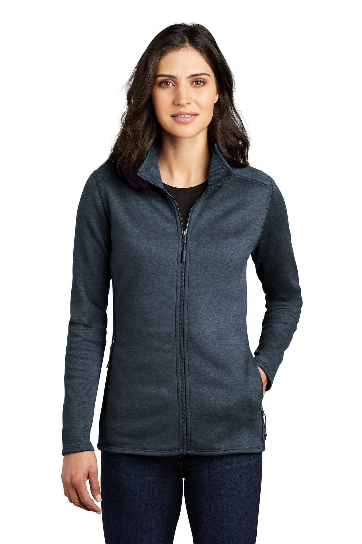 Damen Skyline Fleecejacke mit durchgehendem Reißverschluss