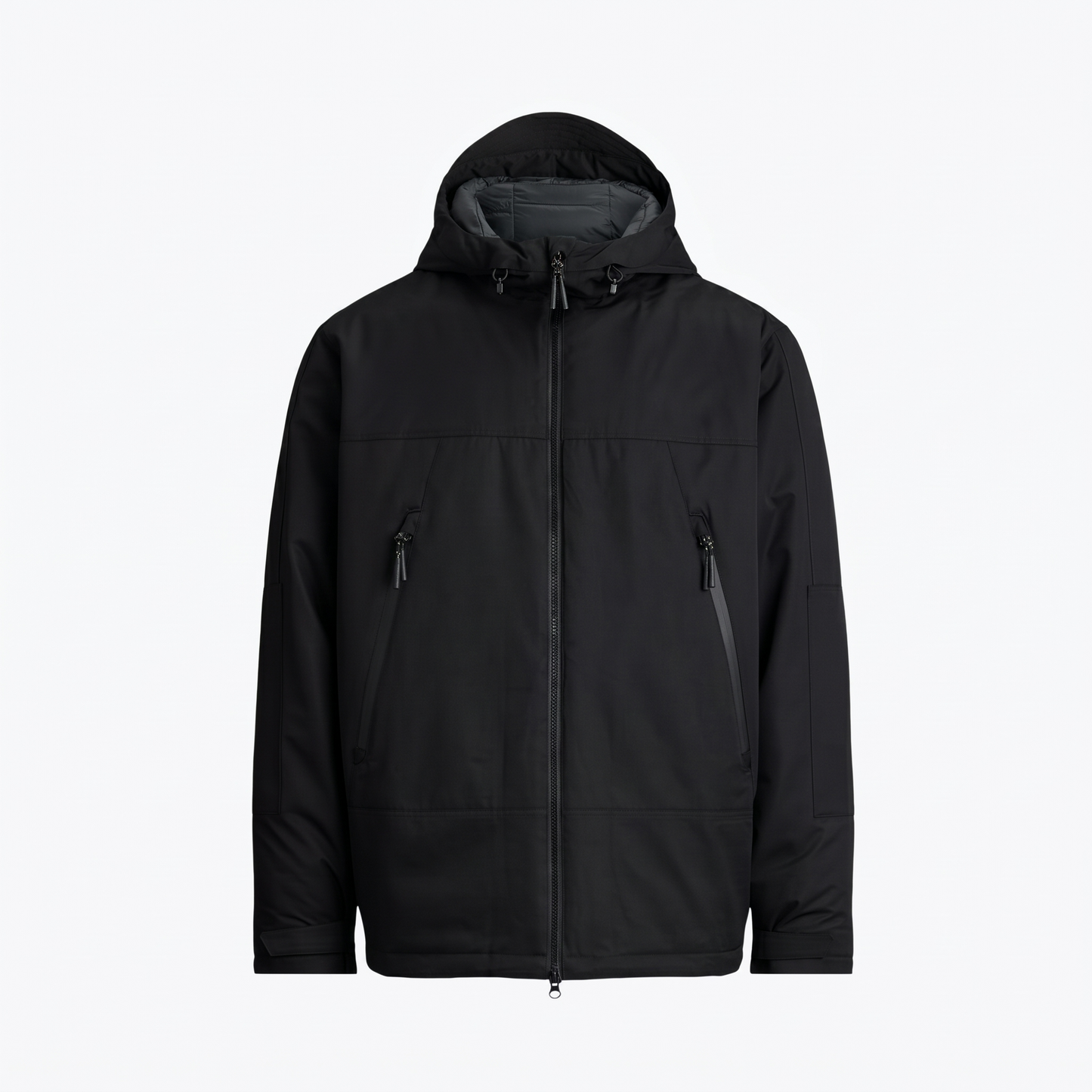 Isolierte Jacke mit Kapuze