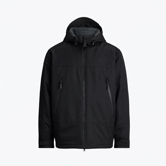 Isolierte Jacke mit Kapuze
