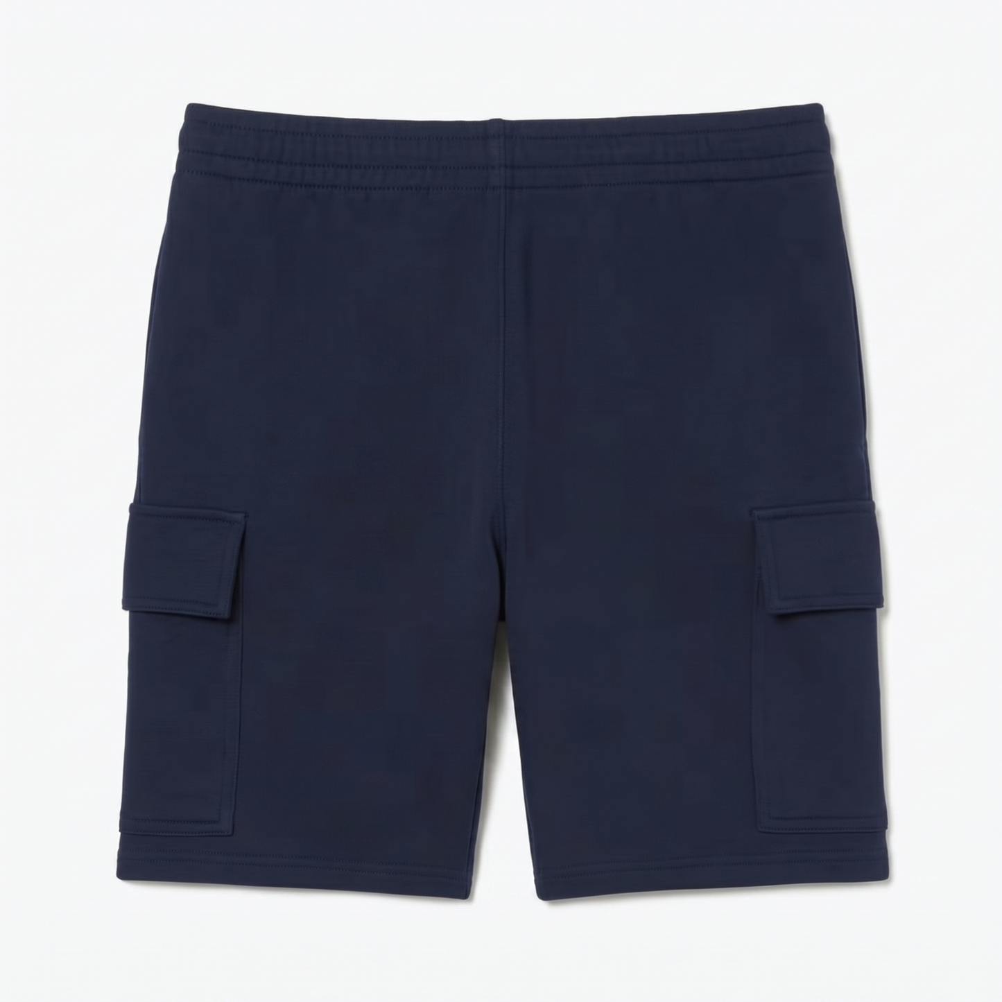 Cargo-Shorts aus Baumwoll-Fleece