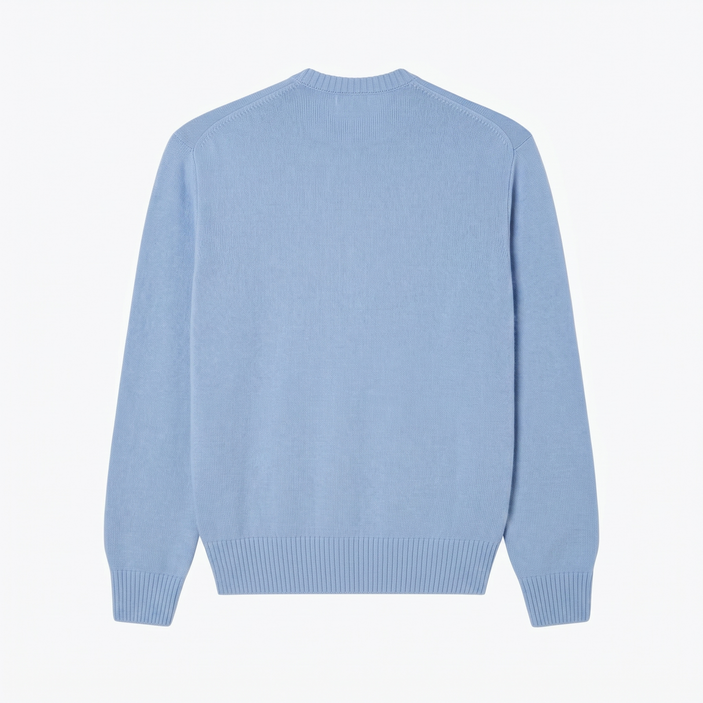 Pullover aus Streichwolle mit Rundhalsausschnitt
