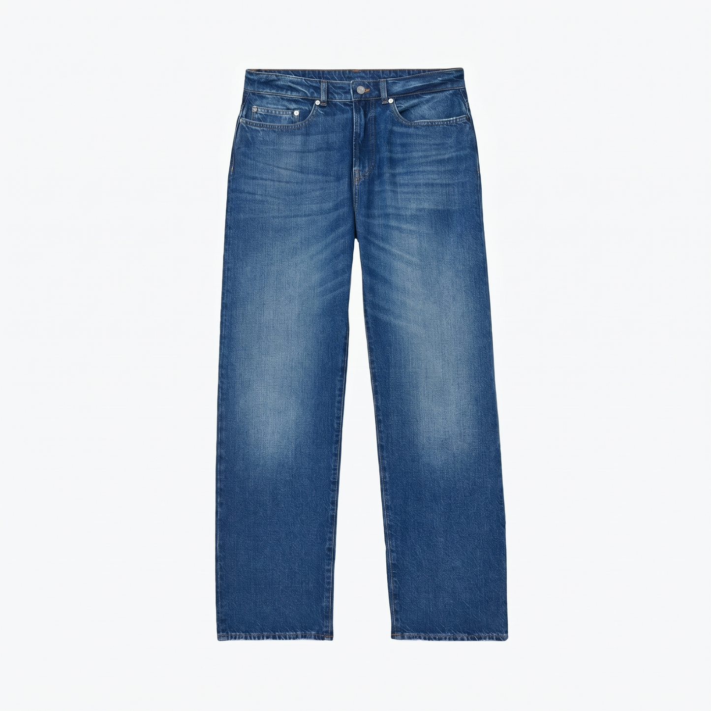 5-Pocket-Jeans in geradem Schnitt