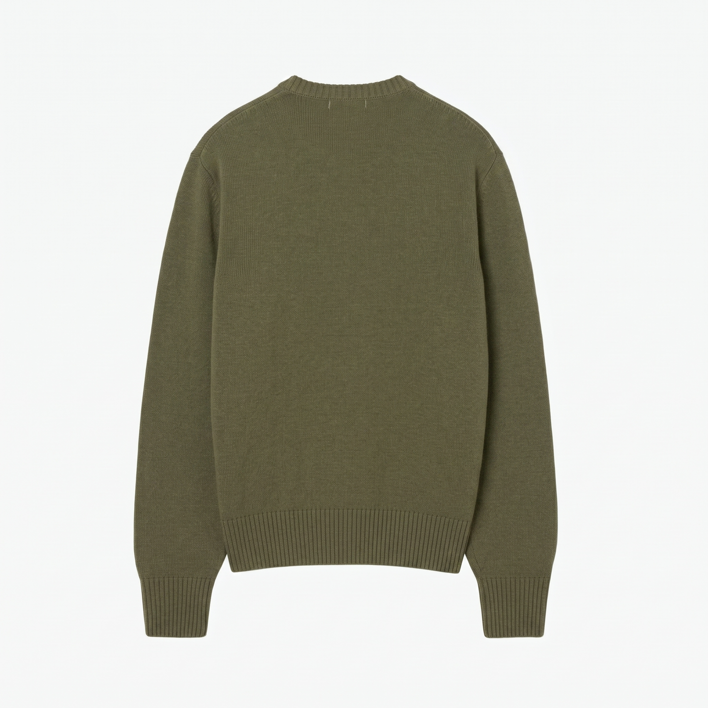 Pullover aus Streichwolle mit Rundhalsausschnitt