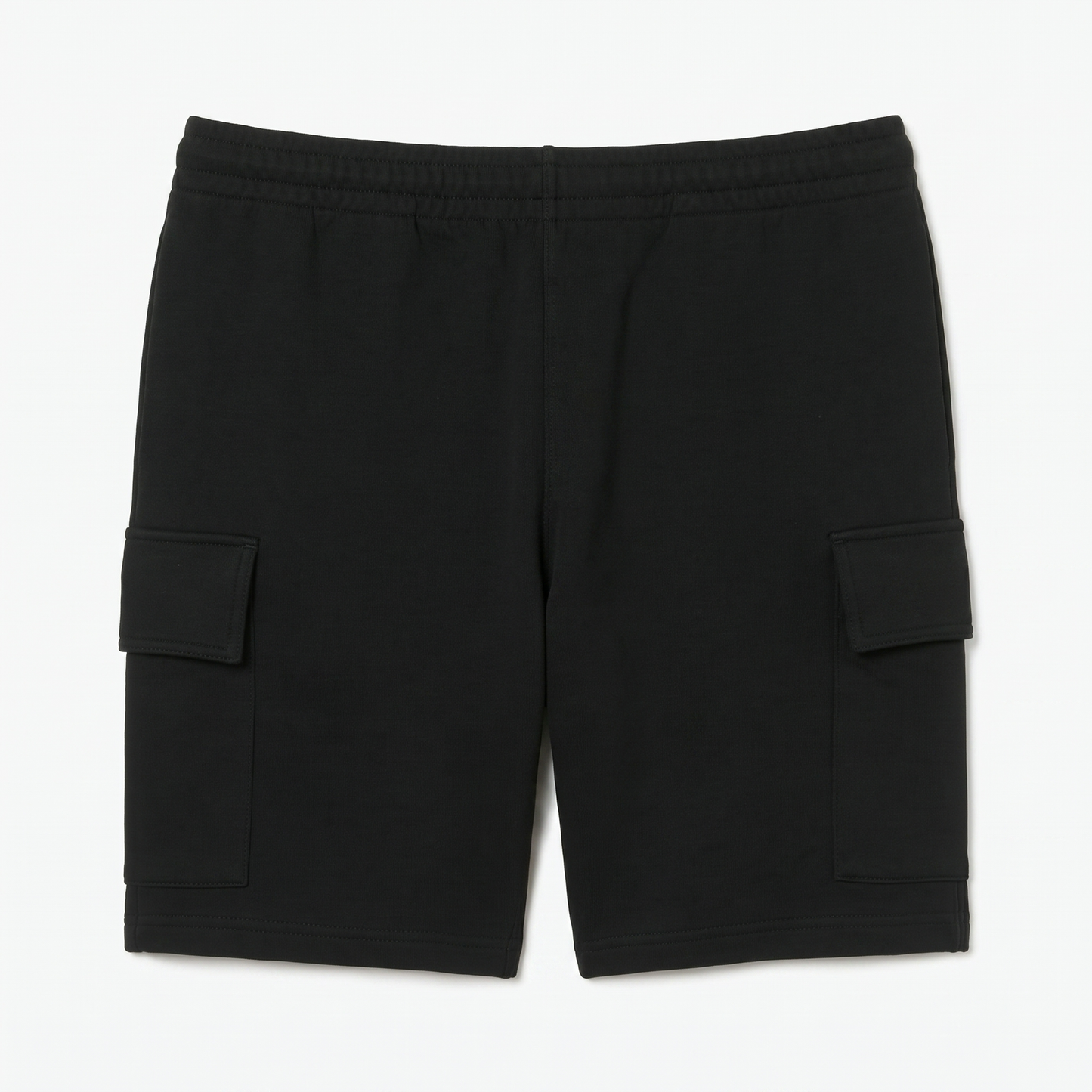 Cargo-Shorts aus Baumwoll-Fleece