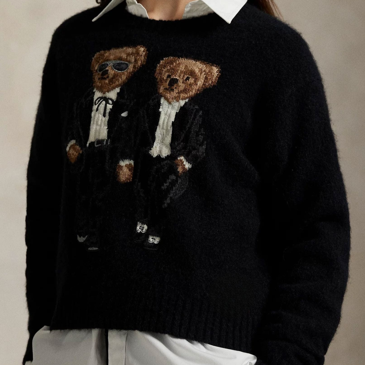 The Ricky Tuxedo Bear Pullover
