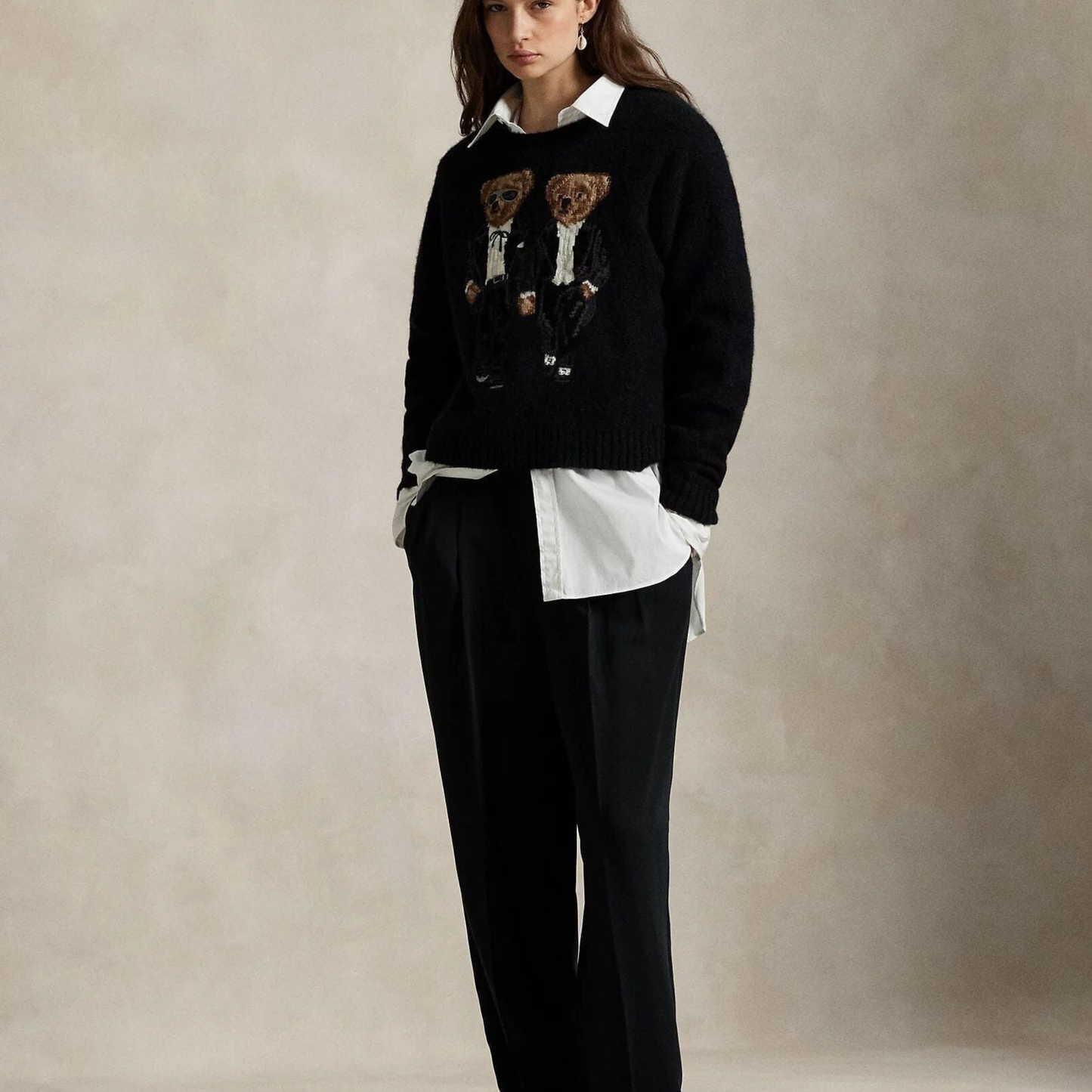 The Ricky Tuxedo Bear Pullover