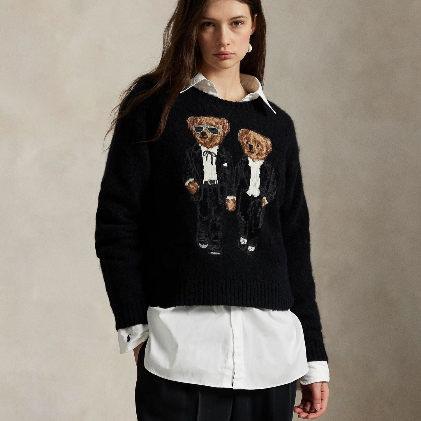 The Ricky Tuxedo Bear Pullover