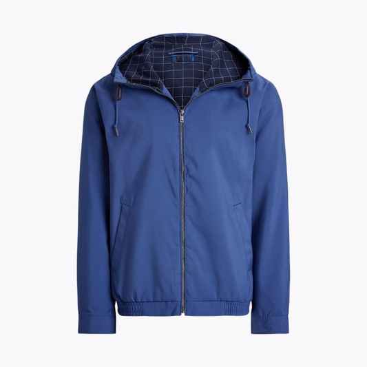 Twilljacke mit Kapuze