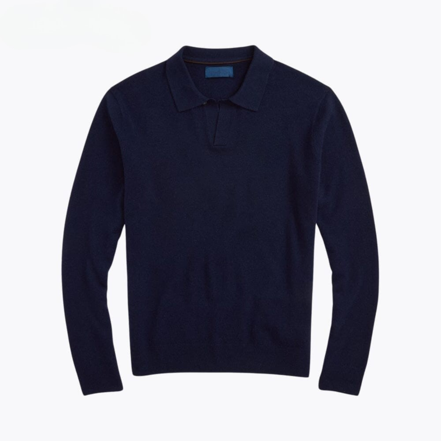 Wollpullover mit Johnny-Kragen