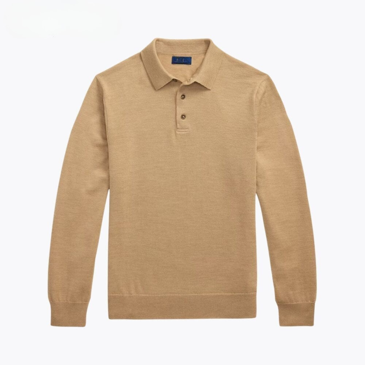 Wollpullover mit Kragen