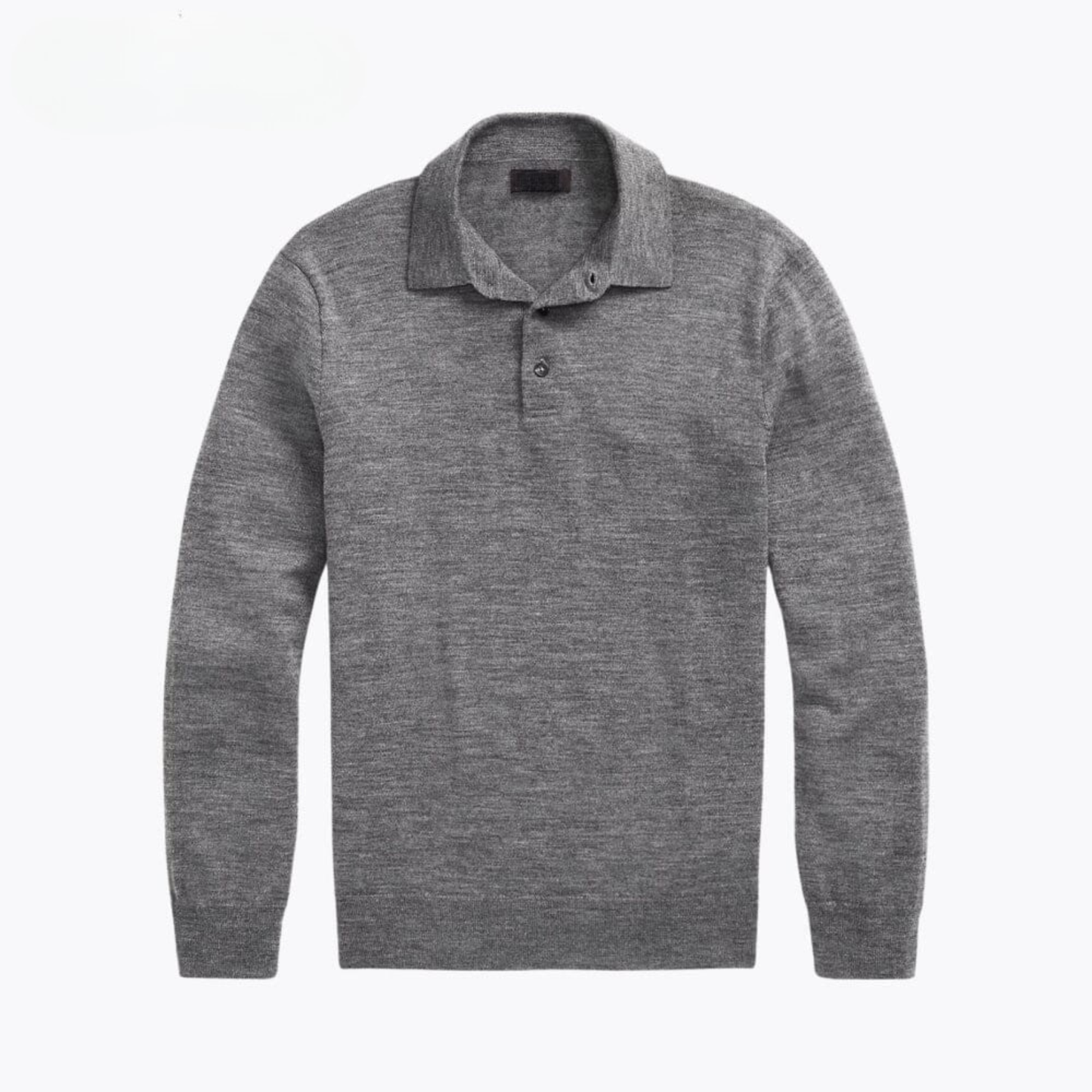 Wollpullover mit Kragen
