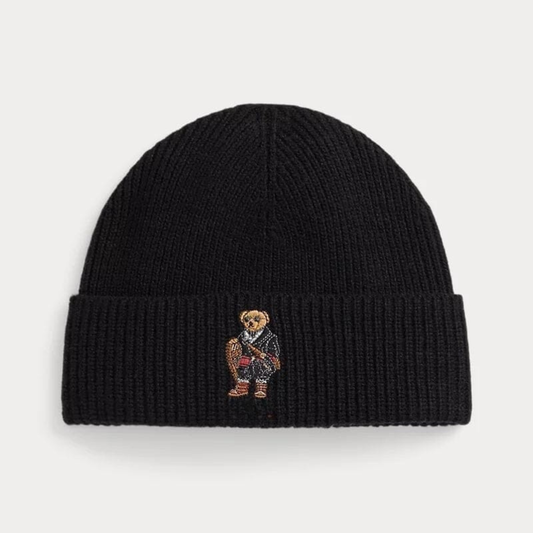 Bear Rippstrick-Beanie