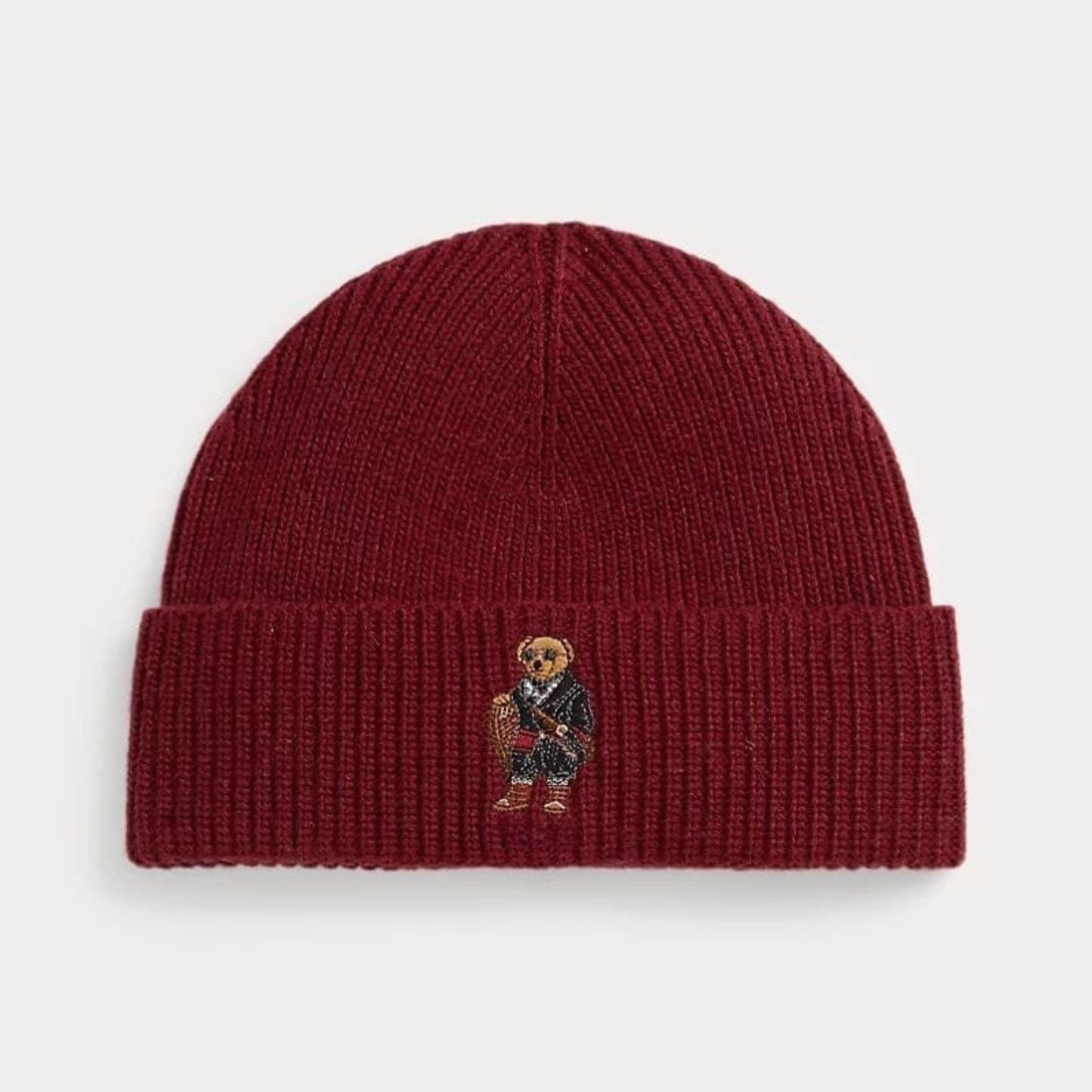 Bear Rippstrick-Beanie