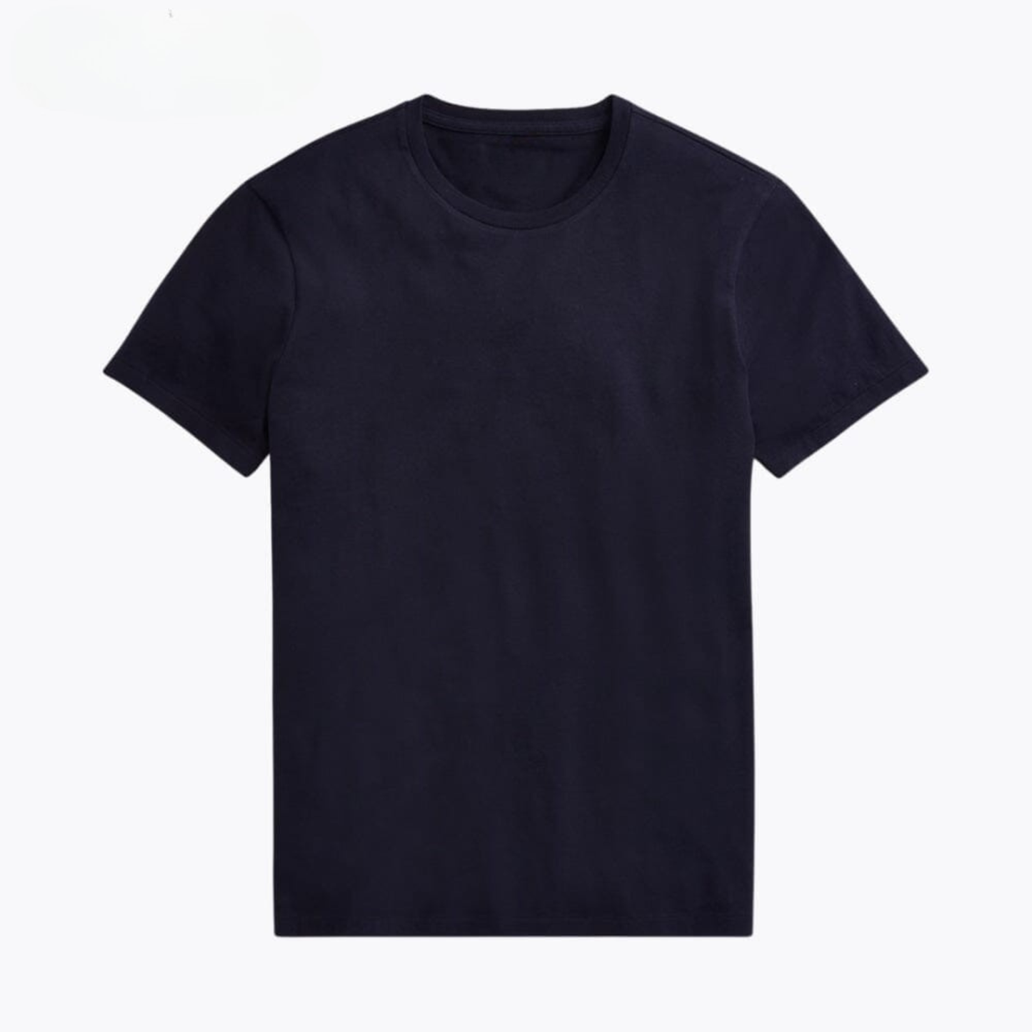 Jersey-T-Shirt mit Rundhalsausschnitt in Custom Slim Fit