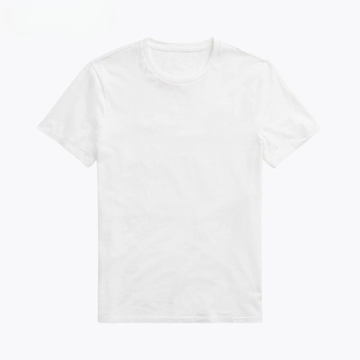 Jersey-T-Shirt mit Rundhalsausschnitt in Custom Slim Fit