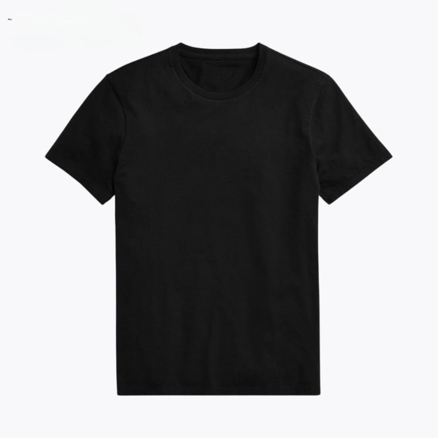 Jersey-T-Shirt mit Rundhalsausschnitt in Custom Slim Fit