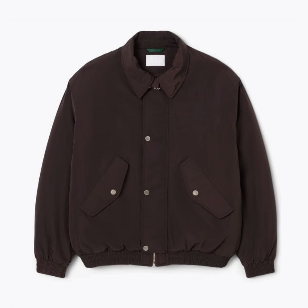 Lacoste wasserabweisende Fliegerjacke mit Abzeichen