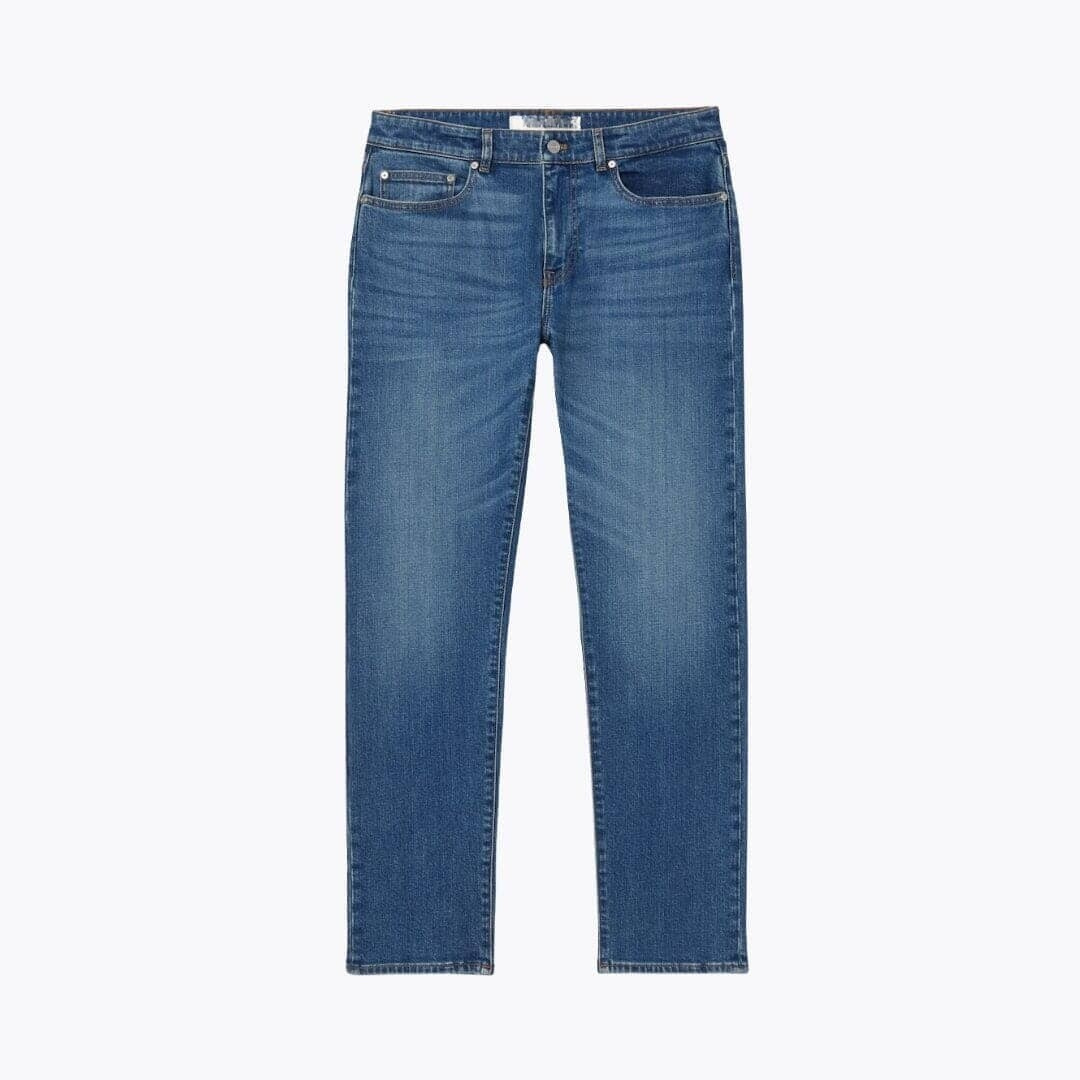5-Pocket-Jeans in schmaler Passform in Indigo