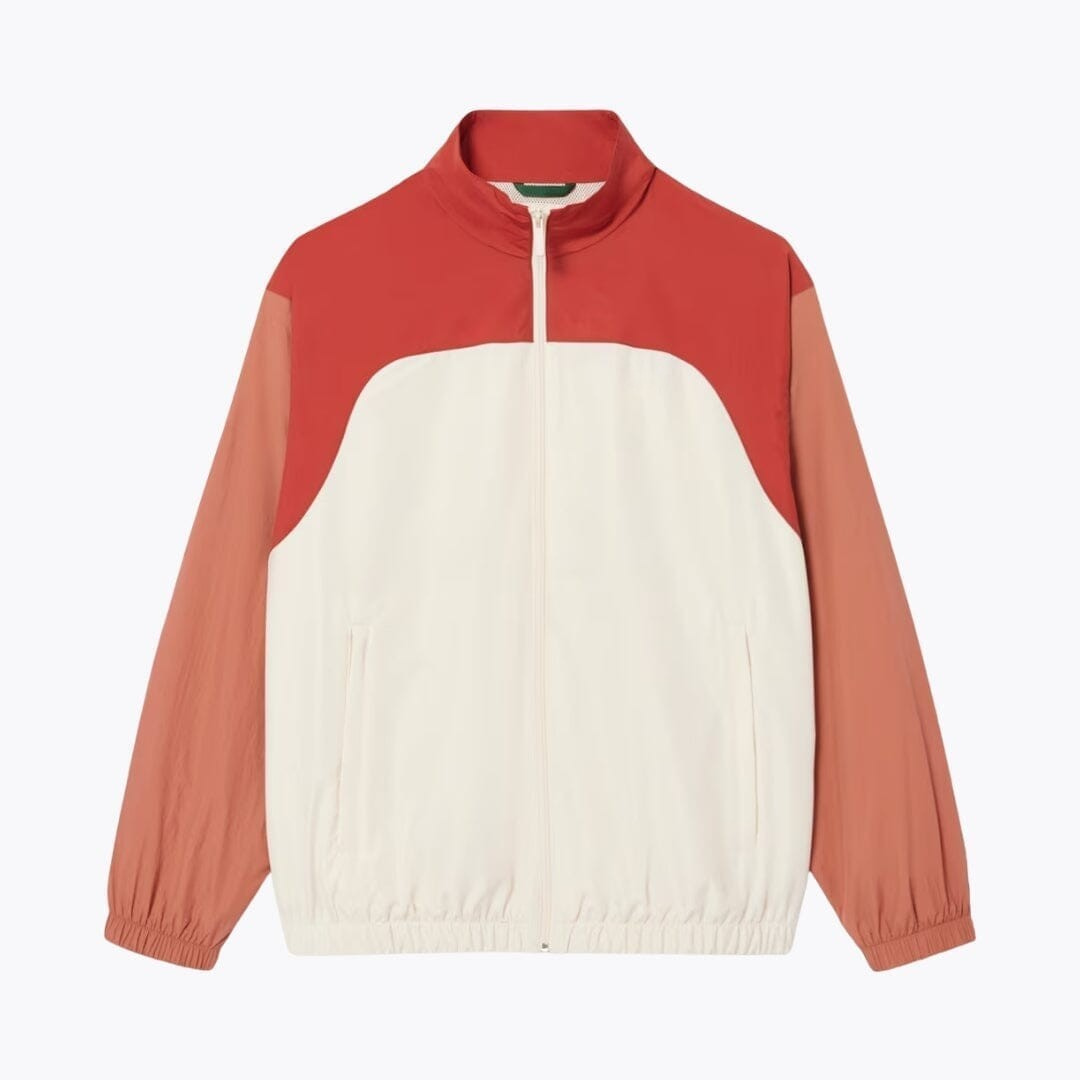 wasserabweisende Farbblock-Trainingsjacke