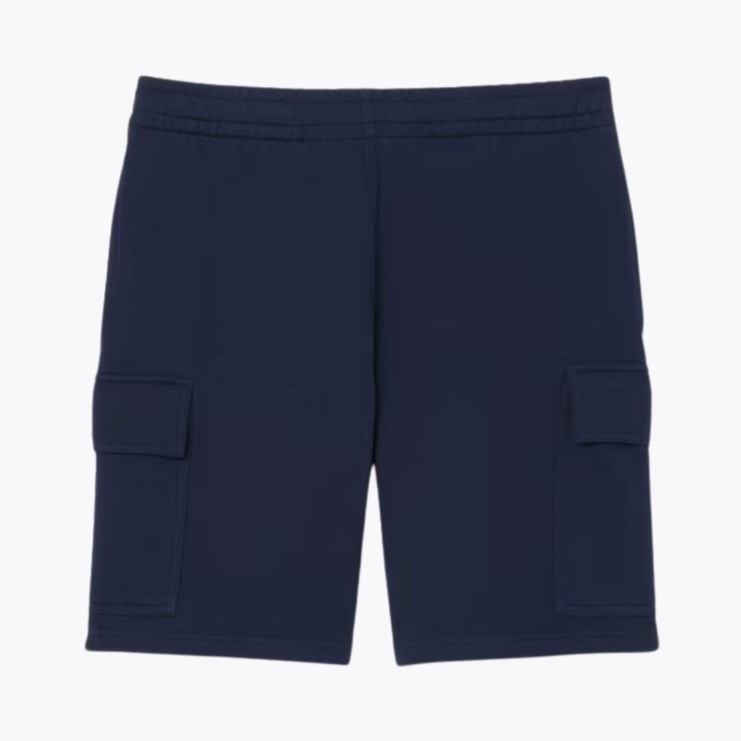 Baumwollfleece-Cargoshorts
