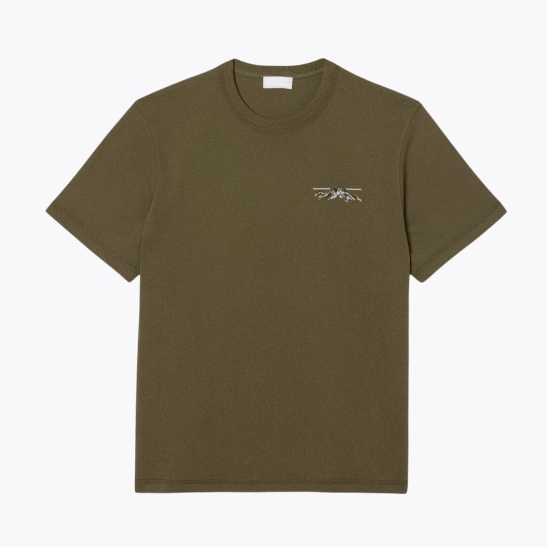 Jersey-T-Shirt mit Multi-Print