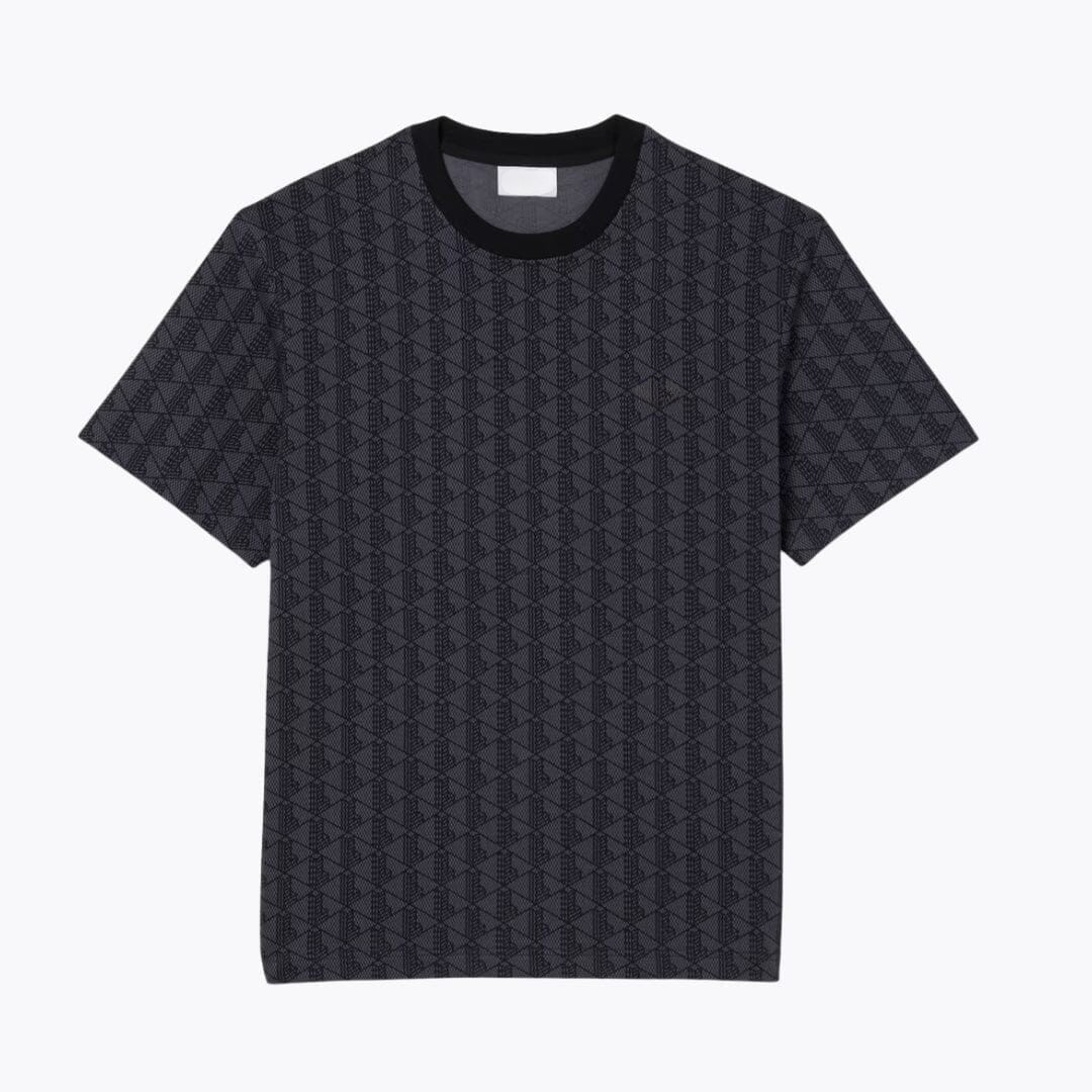 Jersey-T-Shirt mit Monogramm
