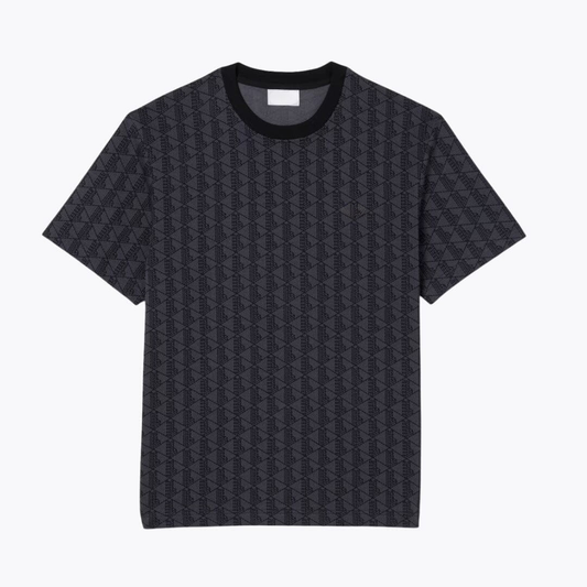 Jersey-T-Shirt mit Monogramm