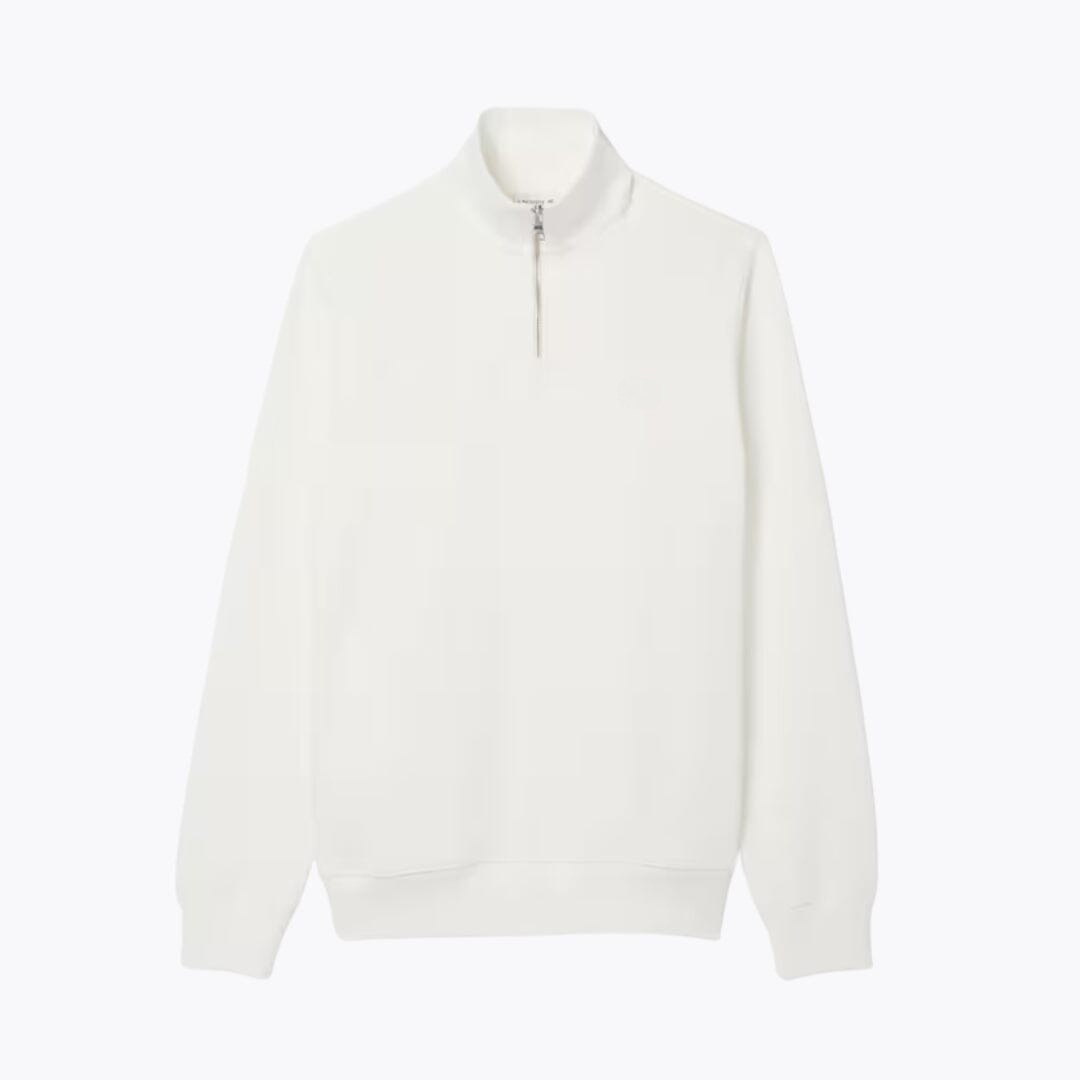Sweatshirt mit hohem Kragen und Reißverschluss