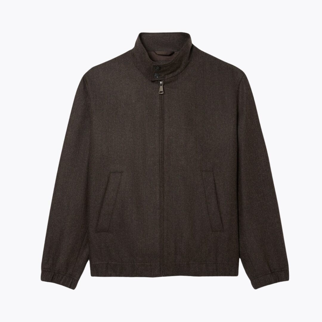 Harrington-Jacke aus Wolle