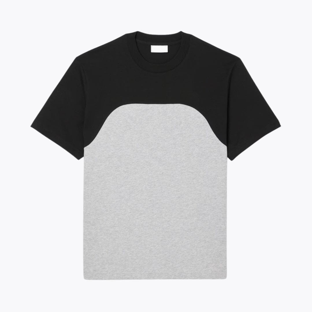 Baumwolljersey-T-Shirt im Colour-Block-Design