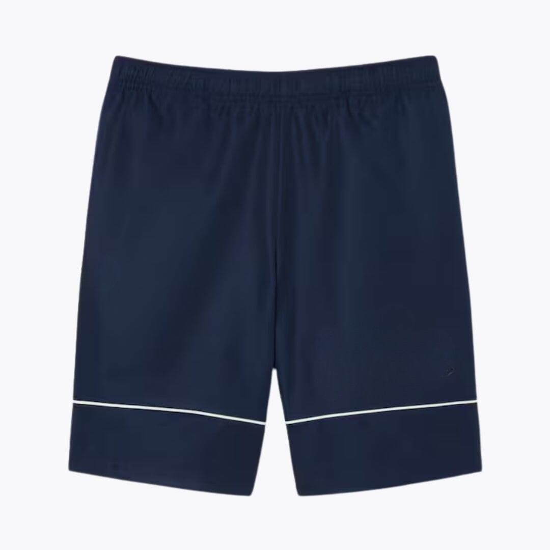 bedruckte Tennisshorts aus Diamant-Taft