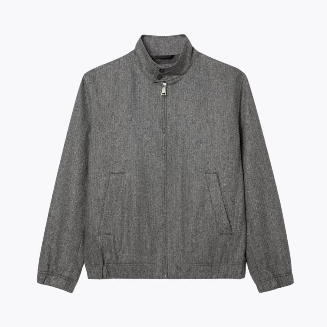 Harrington-Jacke aus Wolle