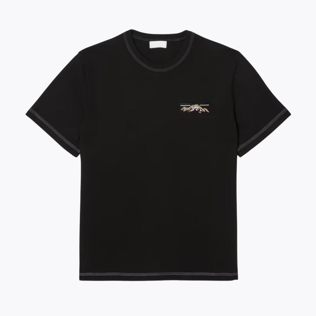 Jersey-T-Shirt mit Multi-Print