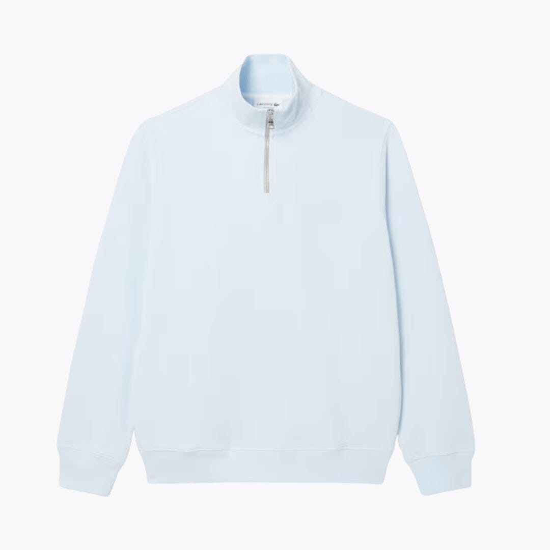 Sweatshirt mit hohem Kragen und Reißverschluss
