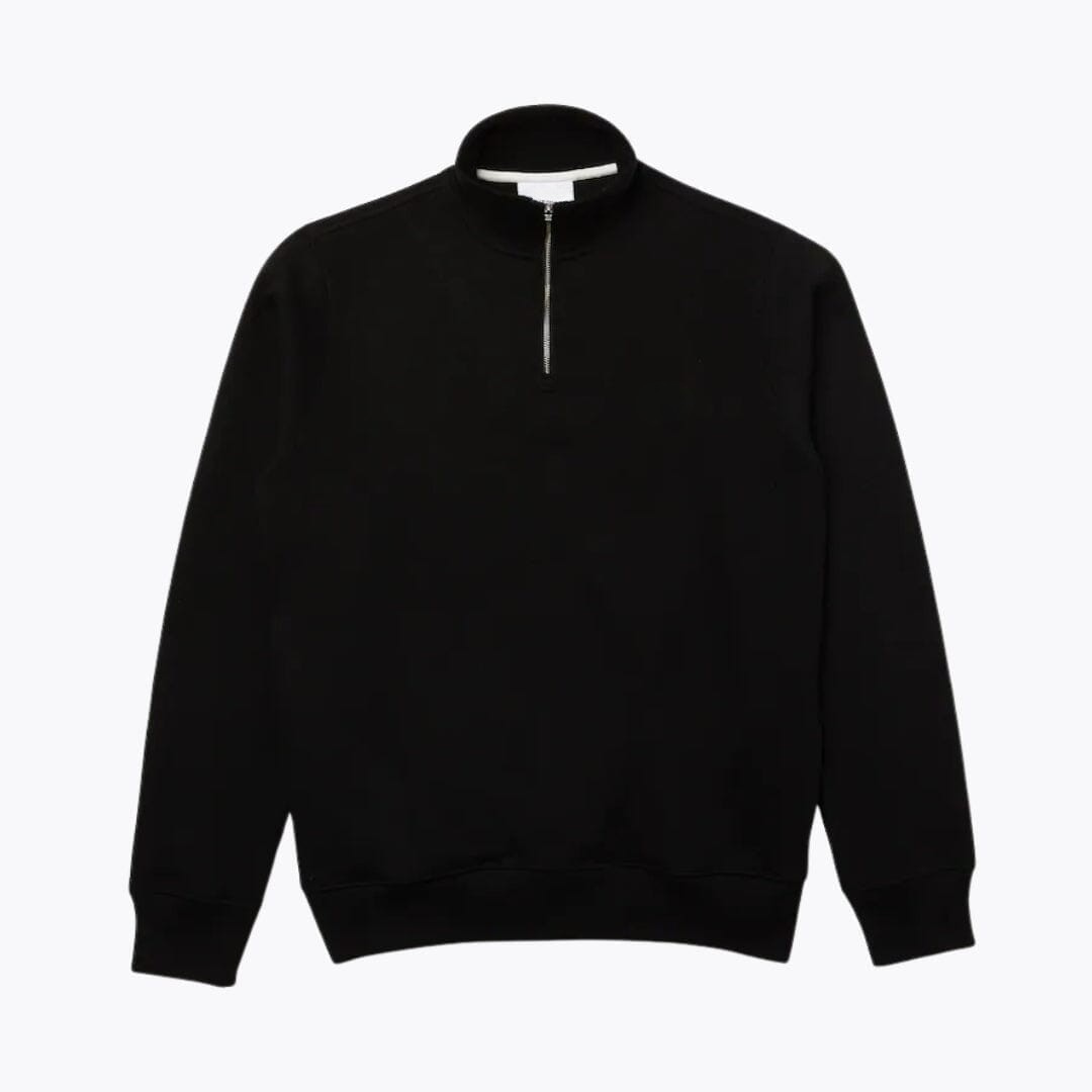 Sweatshirt mit hohem Kragen und Reißverschluss