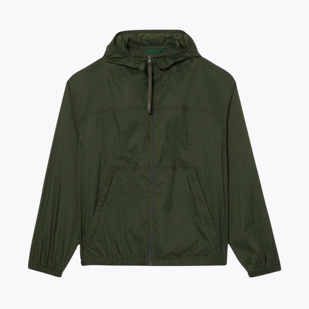 Wasserabweisende verstaubare Nylonjacke