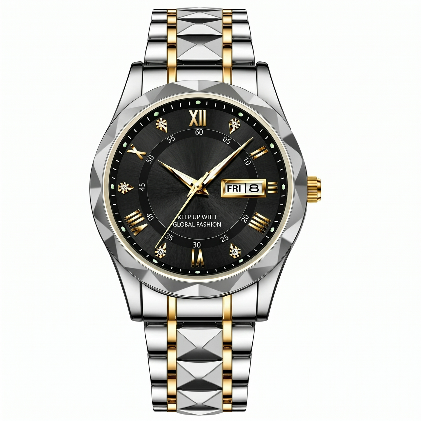 Luminous Stahluhr 40 mm – wasserdicht | Edelstahl