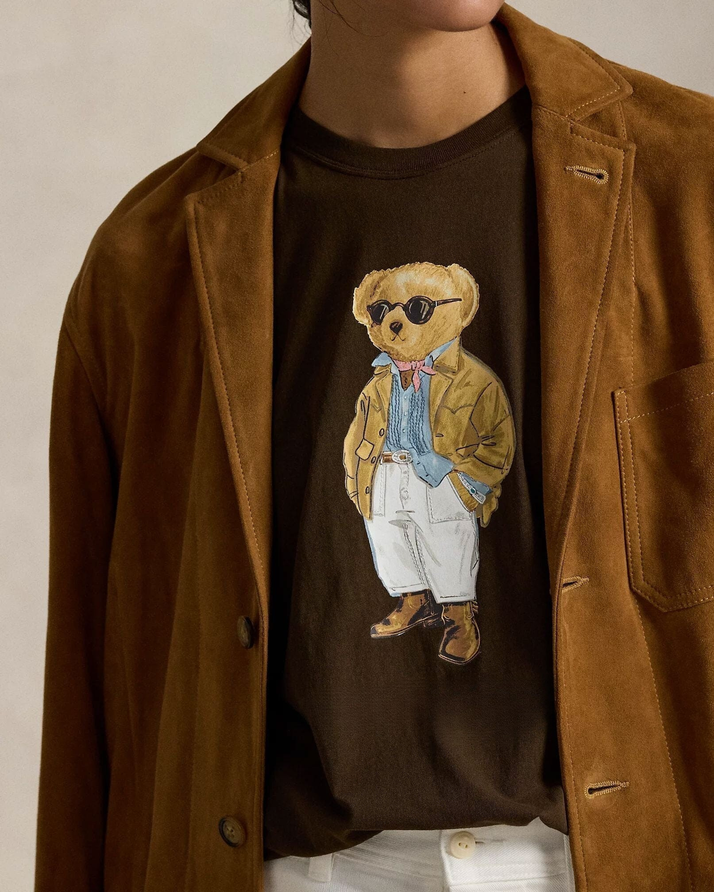 Bear T-Shirt aus Baumwoll-Jersey