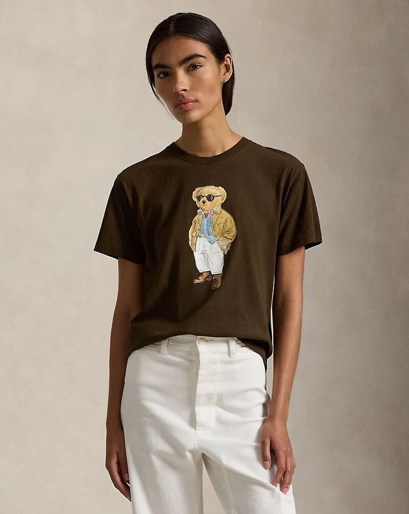 Bear T-Shirt aus Baumwoll-Jersey