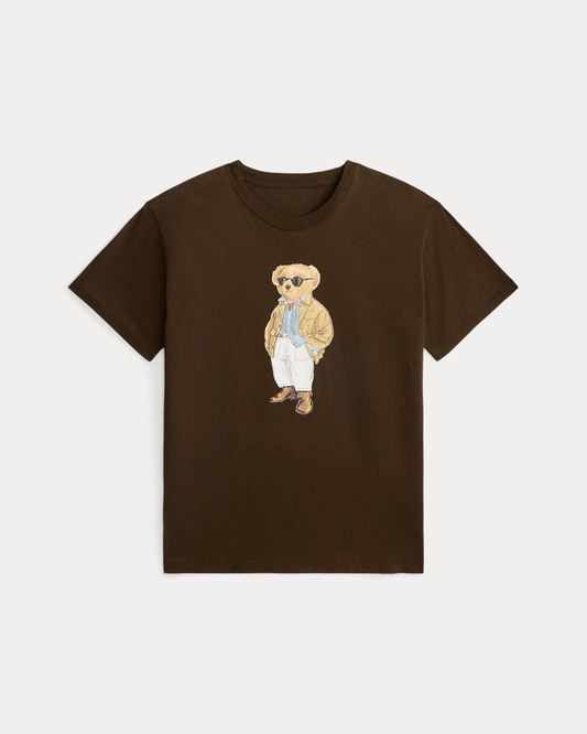 Bear T-Shirt aus Baumwoll-Jersey
