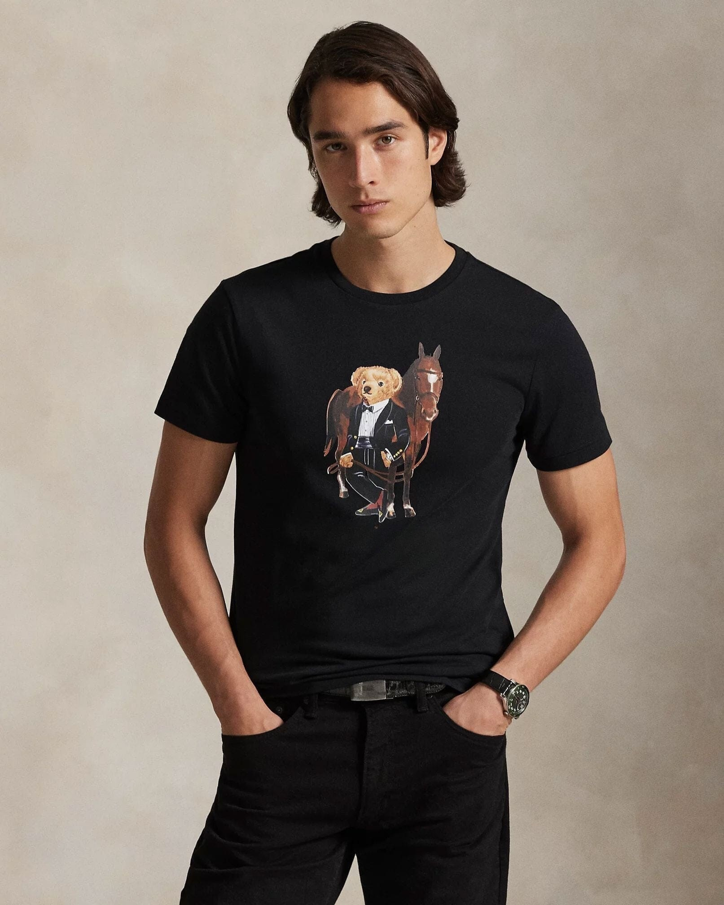 Bear T-Shirt aus Baumwolle