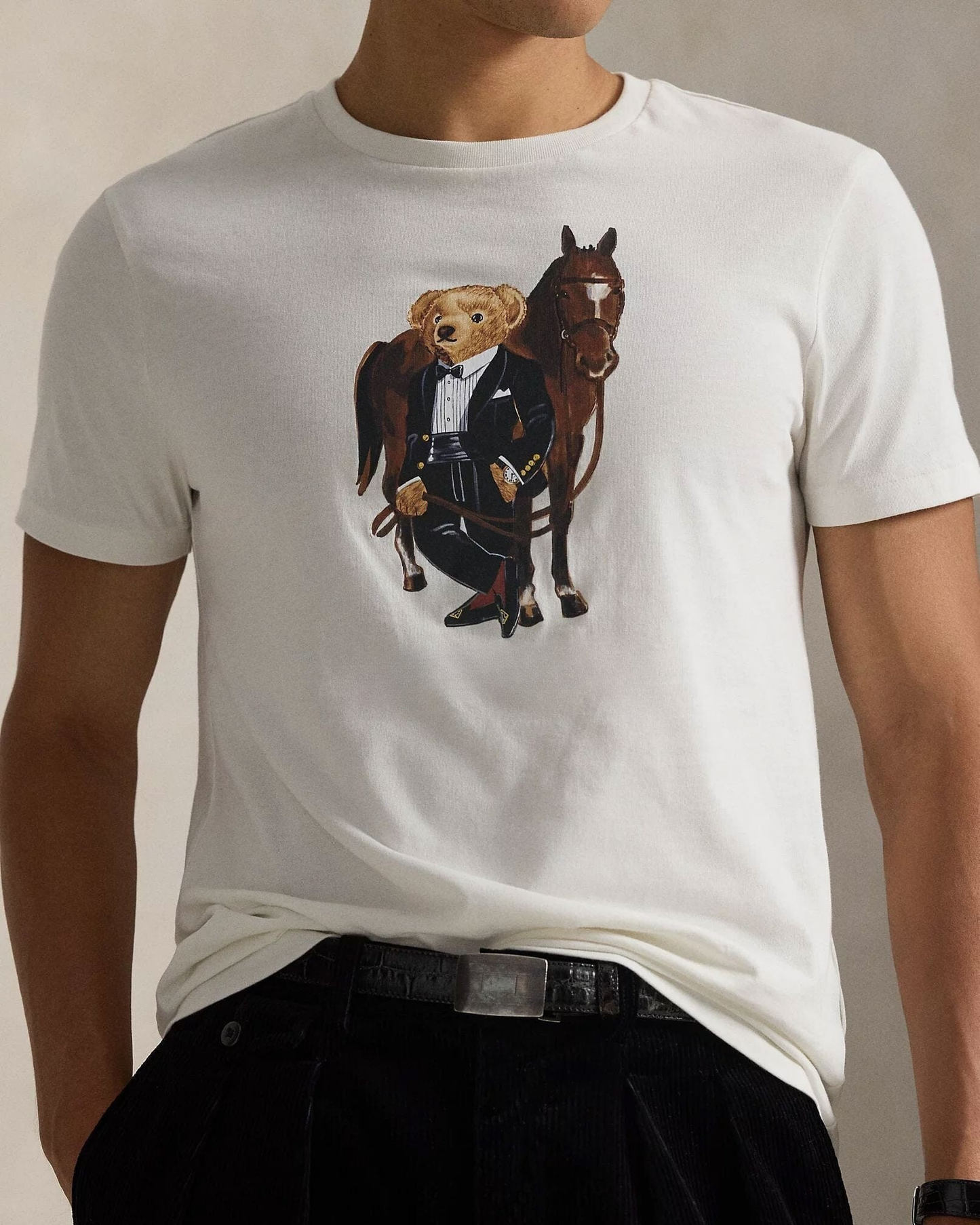 Bear T-Shirt aus Baumwolle