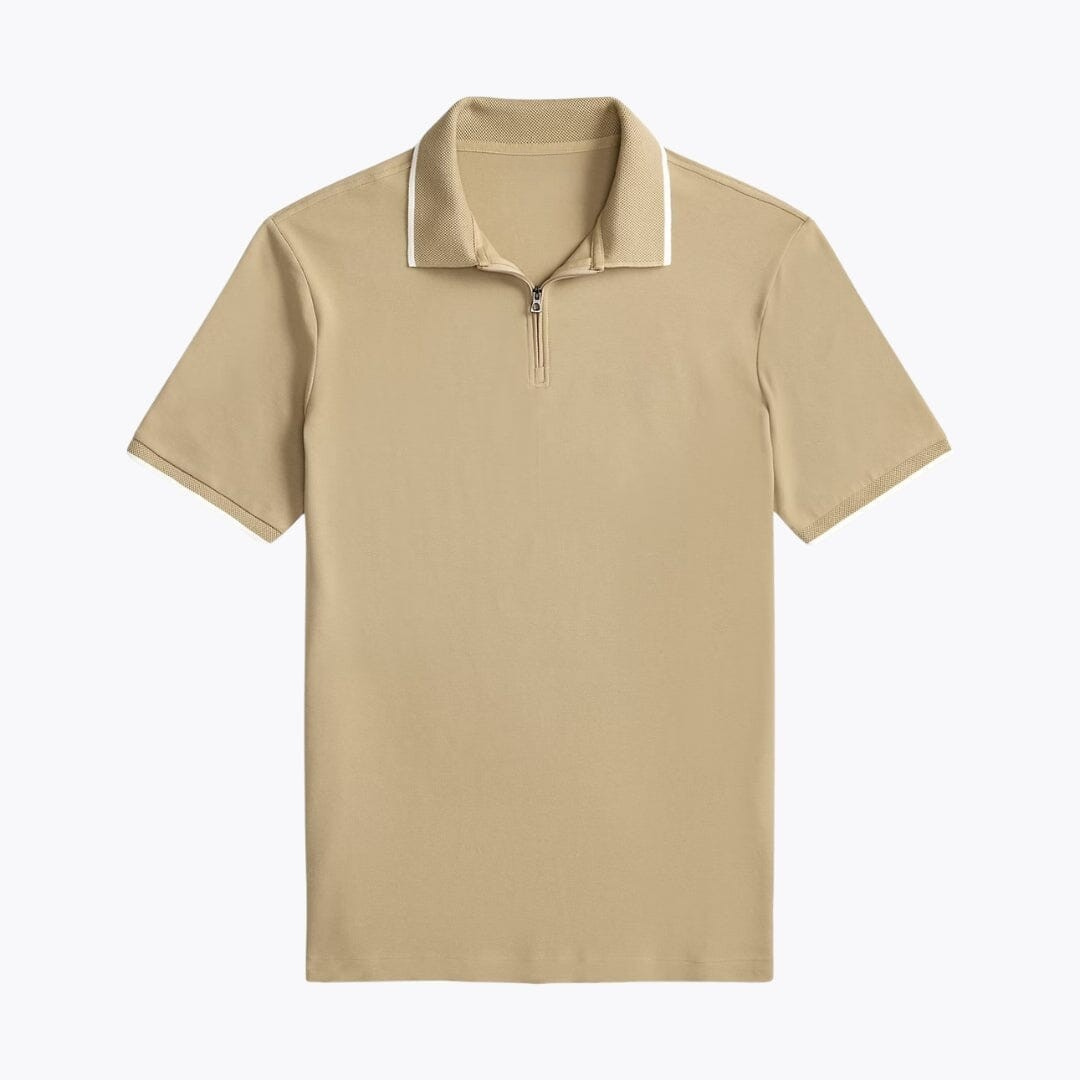 Mesh-Poloshirt in Classic Fit mit Stretch