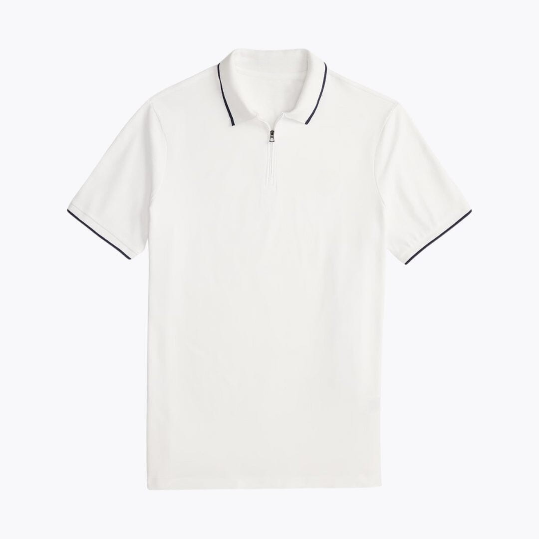 Mesh-Poloshirt in Classic Fit mit Stretch