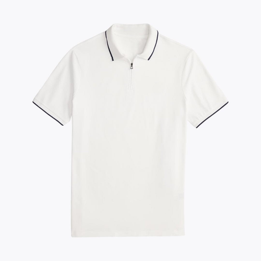 Mesh-Poloshirt in Classic Fit mit Stretch